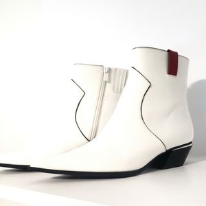 Calvin Pointed Ankle Booties